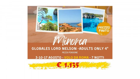2024 minorca globales lord nelson 4* 3/10/17 agosto IN21