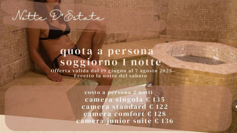 2025 hotel 2 mari notte d'estate 1 notte IN21