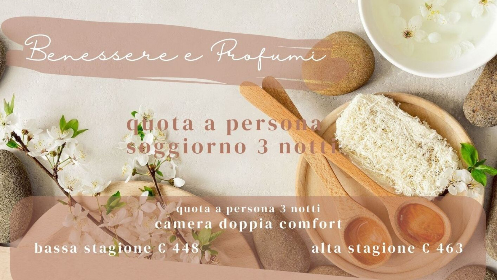 2025 hotel 2 mari benessere e profumi 3 notti IN21
