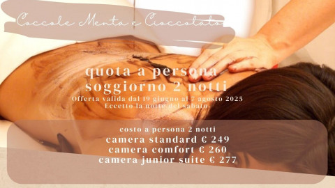 2025 hotel 2 mari coccole menta cioccolato 2 notti IN21