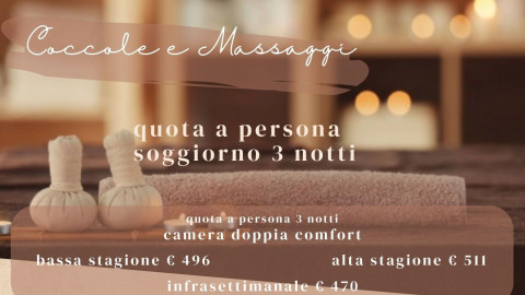 2025 hotel 2 mari coccole e massaggi 3 notti IN21
